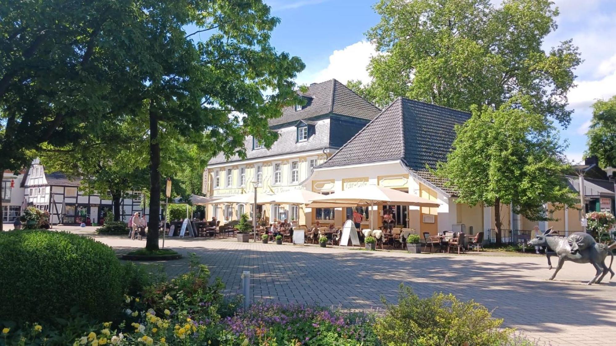 Parkhotel & Kurcafe 巴特塞森多夫 外观 照片